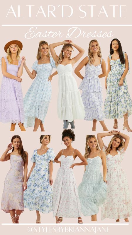 Easter Sunday dresses. Maxi floral dresses. 

#LTKSeasonal #LTKfindsunder100 #LTKstyletip