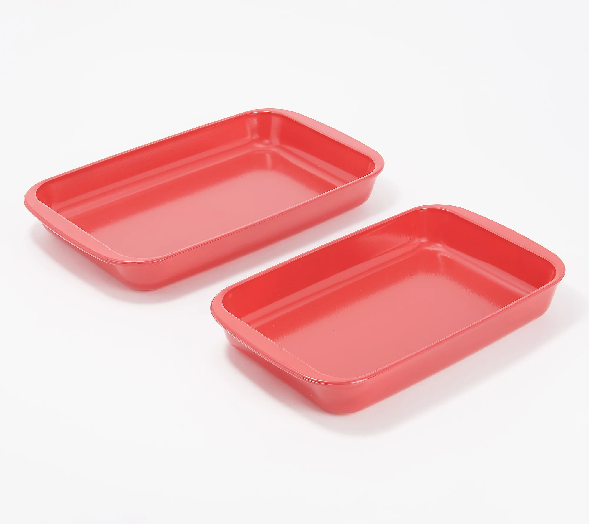 Cook's Essentials 2-Piece Nonstick Glass Bakeware Set | QVC