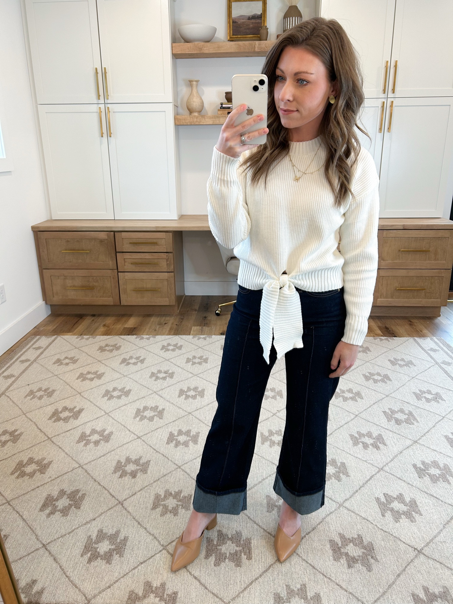 Amazon sweater! Would be cute paired with dress pants! I’m wearing a size small 

#LTKStyleTip #LTKSaleAlert #LTKWorkwear