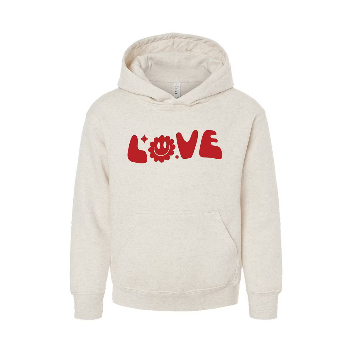 The Juniper Shop Love Flower Youth Graphic Hoodie - YL - Natural | Target