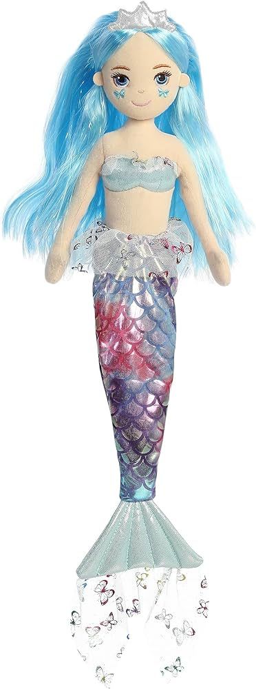 Aurora® Enchanting Sea Sparkles™ Cheekys™ Butterfly Stuffed Animal - Imaginative Play - Magi... | Amazon (US)