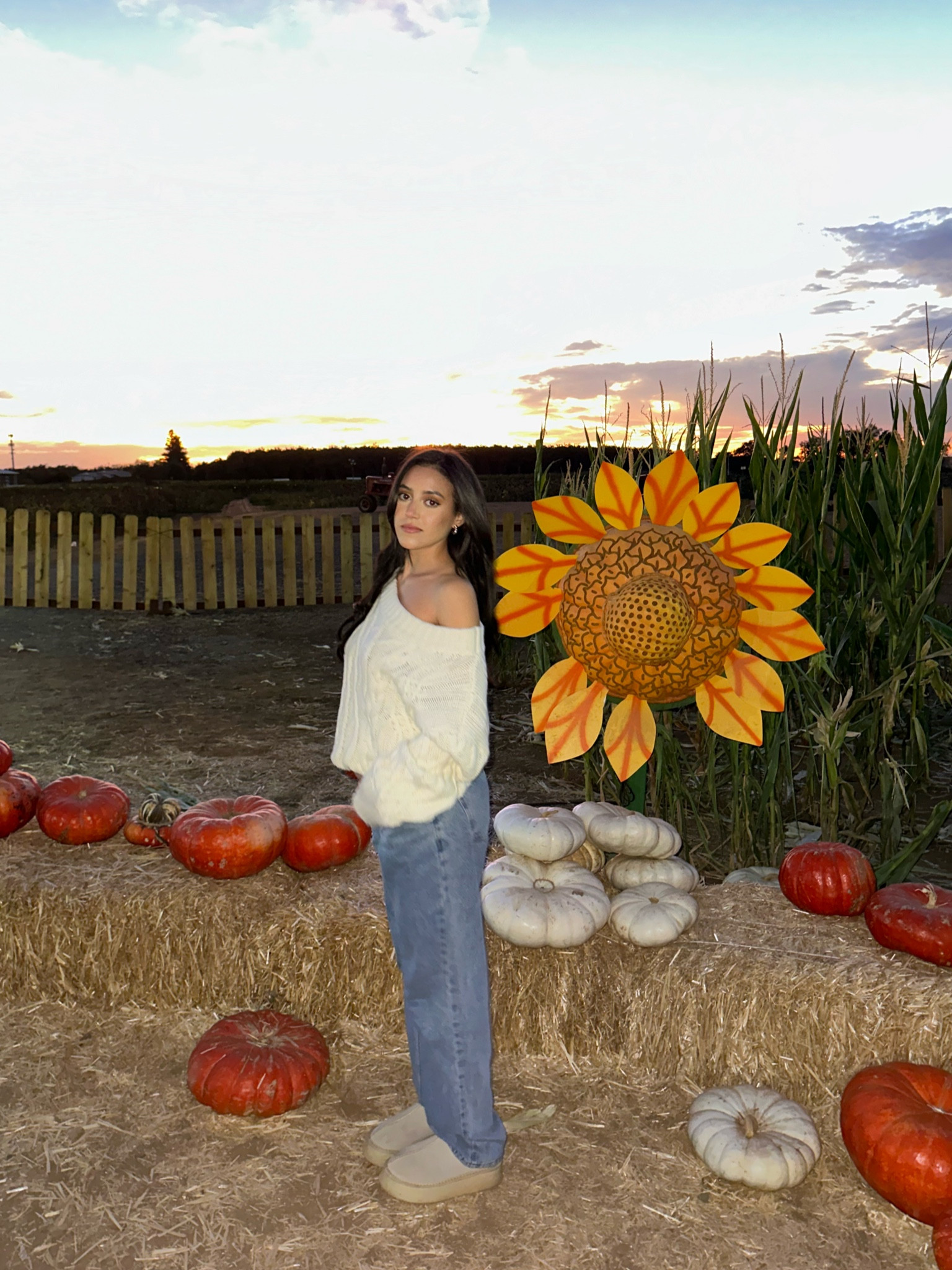 fall date night outfit🍂🧸 sweater is thrifted so I linked similar✨