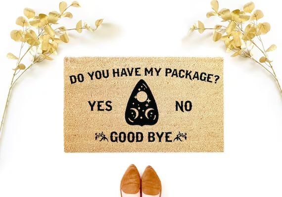 Funny Halloween Doormat Ouija Board Welcome Mat Witchy Door - Etsy | Etsy (US)
