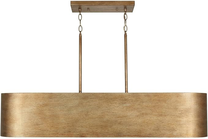 Capital Lighting 839051ML Jude Modern Bold Metal Island Chandelier/Linear Pendant, 5-Light 500 To... | Amazon (US)