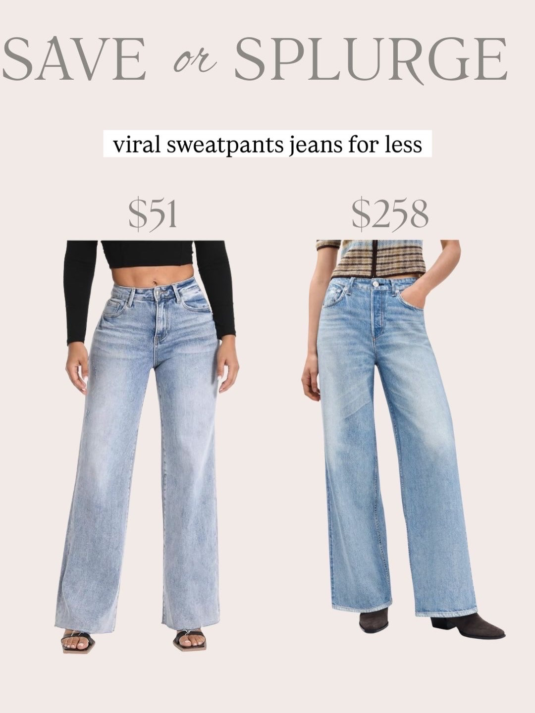 Viral sweatpant jean dupe

#LTKmomlife #LTKootd #LTKU