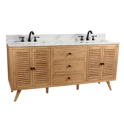Harper 73" Double Bathroom Vanity | Wayfair North America