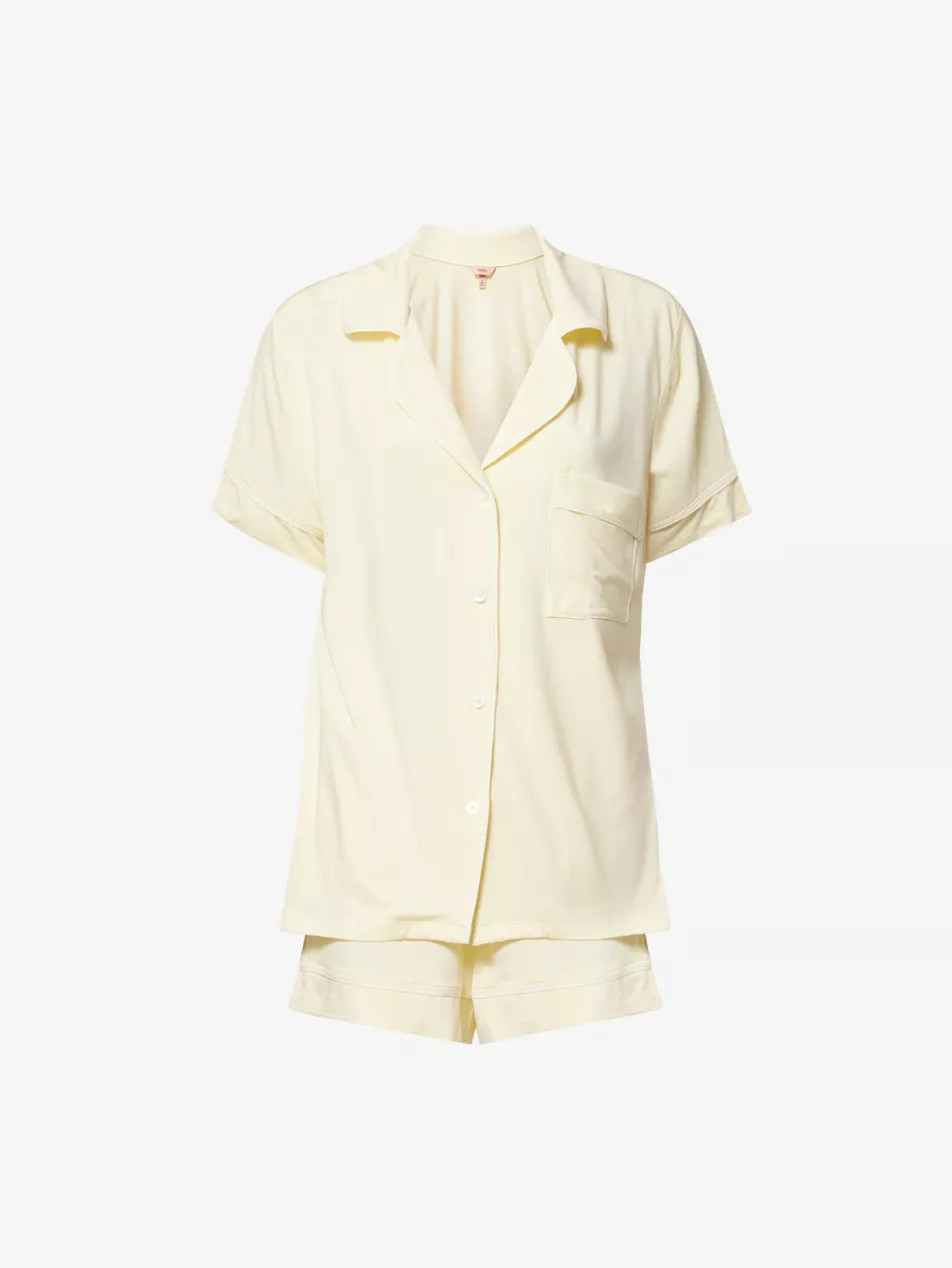 Gisele Relaxed Short Modal-Jersey Pyjama Set | Selfridges