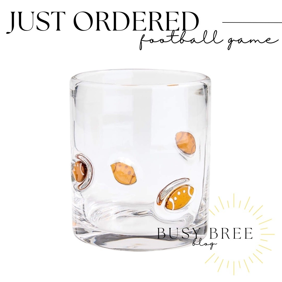 Host the big game with these football glasses! Mix with a cocktail or drink inspired by your favorite football team 🏈 

#LTKHome #LTKfoodie #LTKSaleAlert