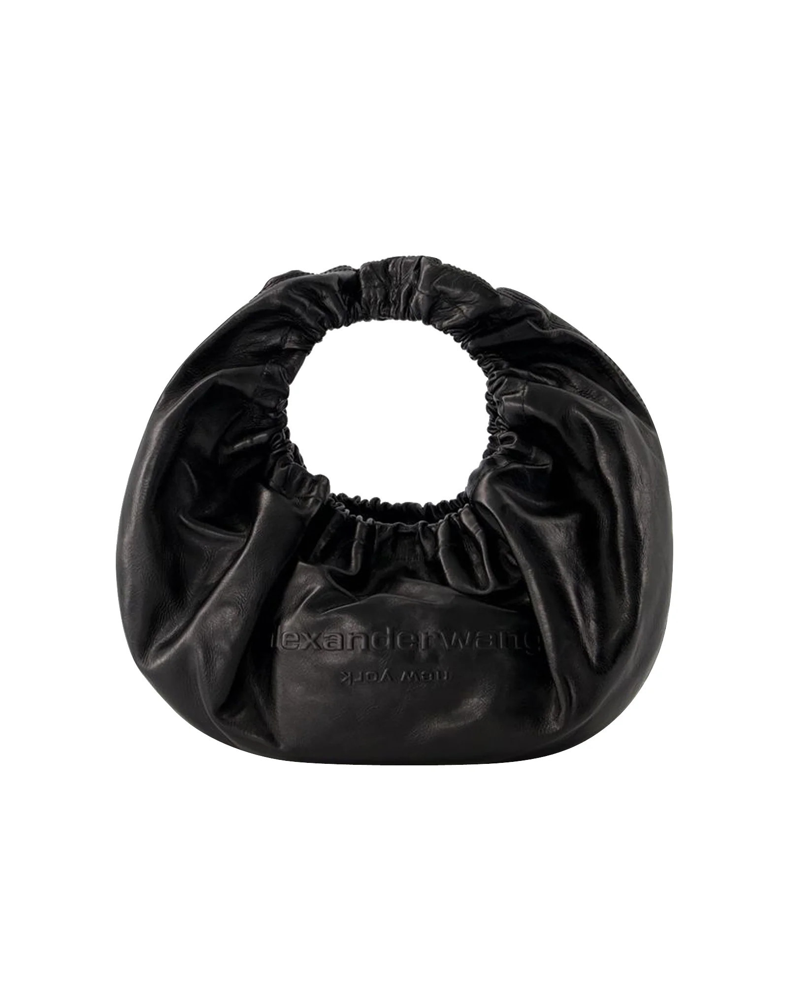 Crescent Small Purse - Alexander Wang - Leather - Black | Shop Simon