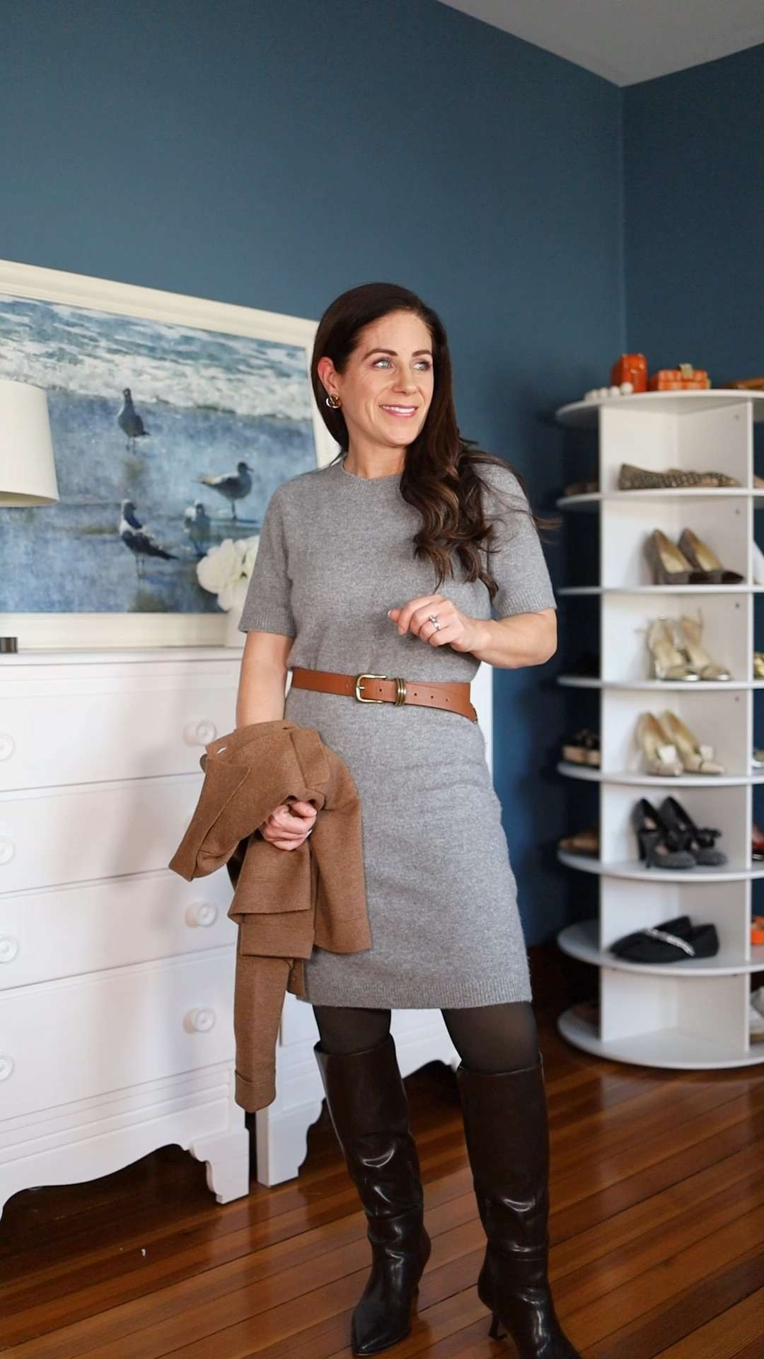 Dealing with hot & cold temps at the same time? This cashmere mini dress from Quince goes the distance. So many ways to style and it packs serious warmth – 3x warmer that wool and deliciously soft. Petite-friendly fit with 5 colors available. 

It's so popular Quince just added a dusty pink shade I'm crushing on. Wearing the XS for sizing reference (4’11 with measurements 33-26-36) 

petite mini dress | petite sweater dress | petite cashmere | Quince cashmere 

 #LTKSeasonal #LTKPetite #LTKWorkwear