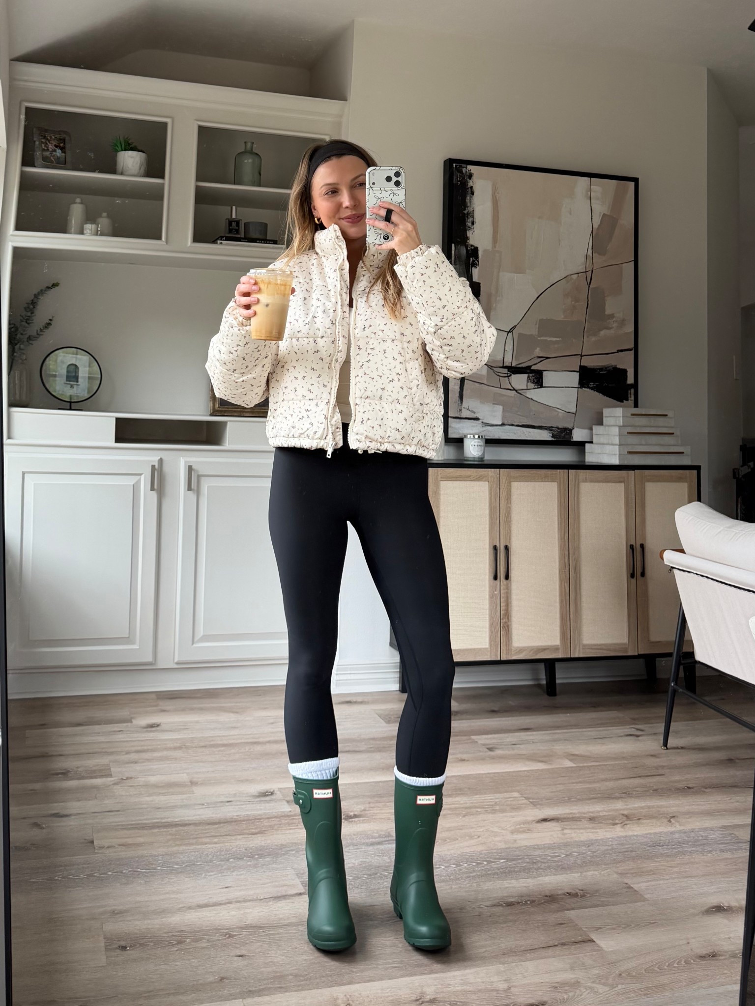 Rainy winter outfit | obsessed with these fleece lined leggings, size S!

#LTKootd #LTKmomlife #LTKCyberWeek