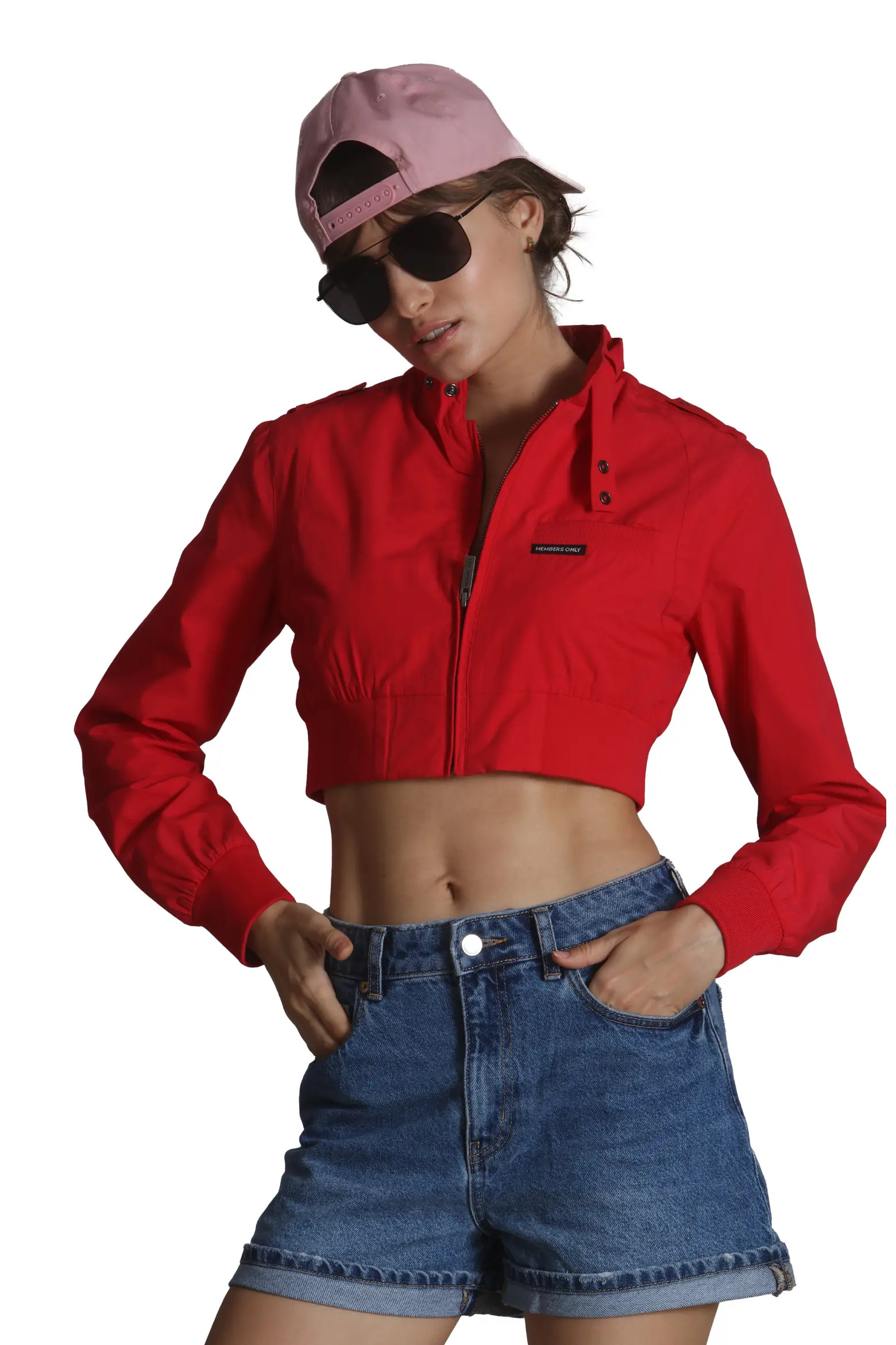 Women's Mini Cropped Racer Jacket (Women) | Nordstrom | Nordstrom