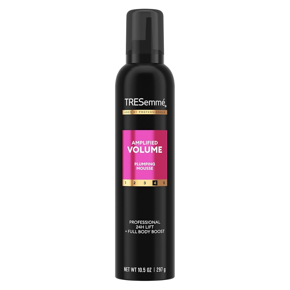 TRESemmé Plumping Mousse Amplified Volume for 24H Lift and Body with Pro Lock Technology 10.5 Fl... | Amazon (US)