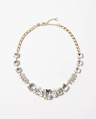 Ann Taylor Crystal Statement Necklace | Ann Taylor (US)