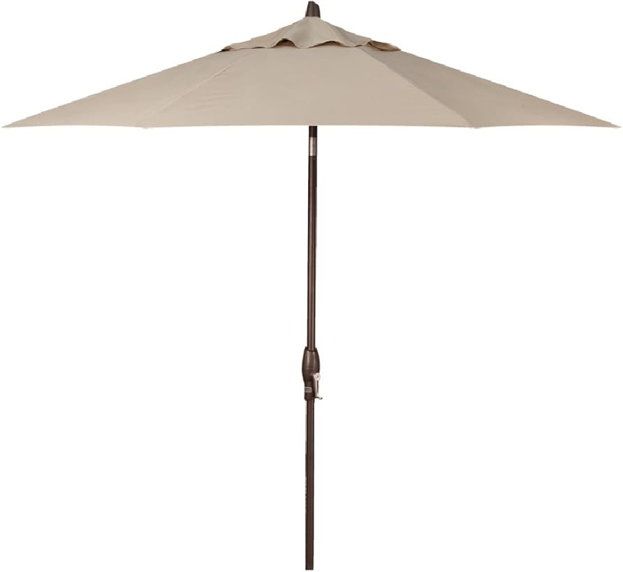 Treasure Garden 9ft Patio Umbrella - Outdoor Furniture Market Umbrella \u2013 Deluxe Auto-Tilt \u... | Amazon (US)