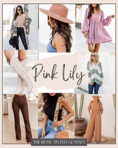 Pink Lily Fall LTK Sale is live!! 

Fall sweater | Aztec sweater | western | tall boots | purse strap | jumpsuit | flare jeans | fall dress | wide brim hat

#LTKunder50 #LTKSale #LTKsalealert