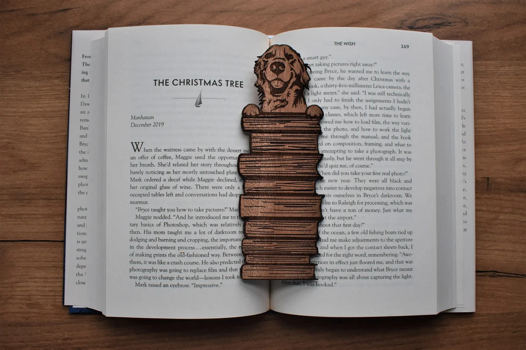 Golden Retriever Bookmark, Golden Retriever Gifts for Women, Golden Retriever Art, Mothers Day Gi... | Etsy (US)