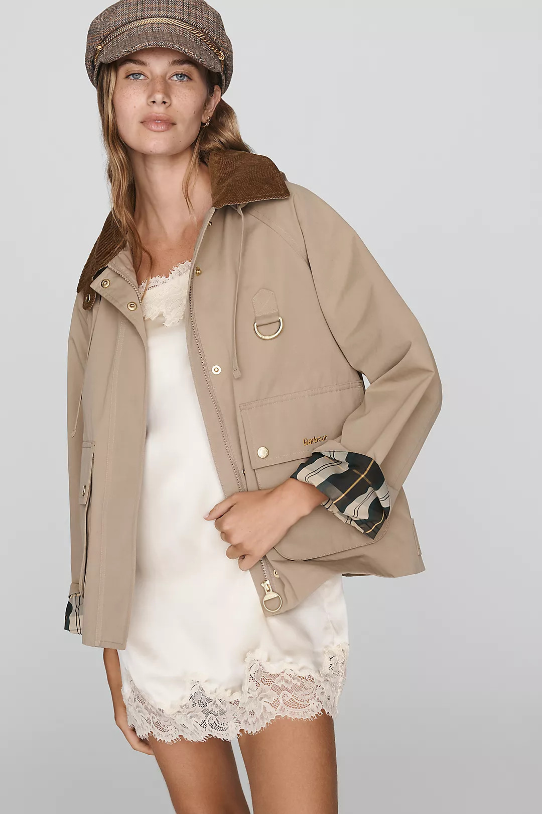Barbour Terrington Rain Jacket | Anthropologie (US)