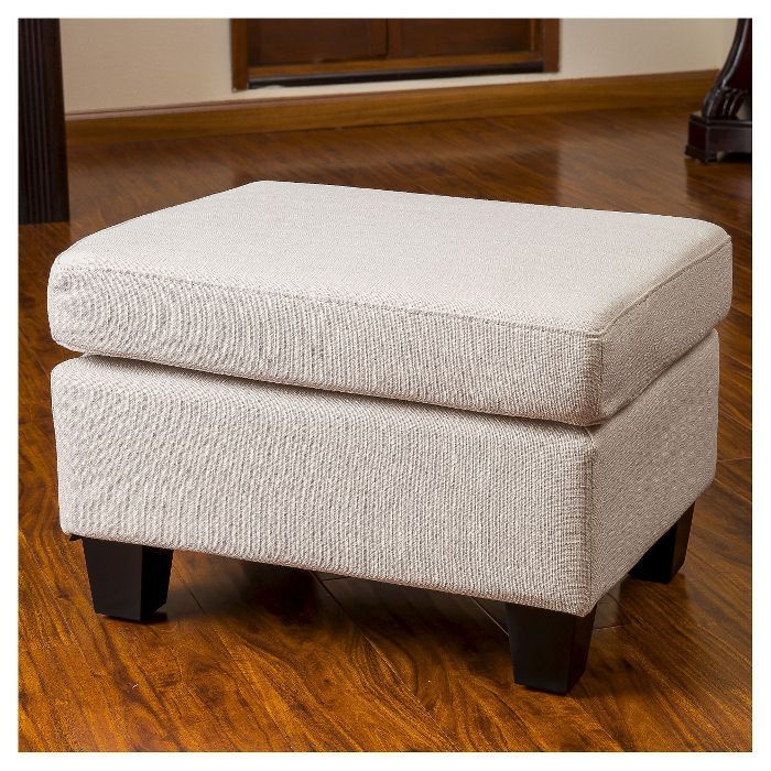 Rosella Fabric Ottoman - Christopher Knight Home | Target