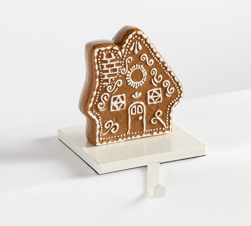 Gingerbread House Stocking Holder | Pottery Barn (US)
