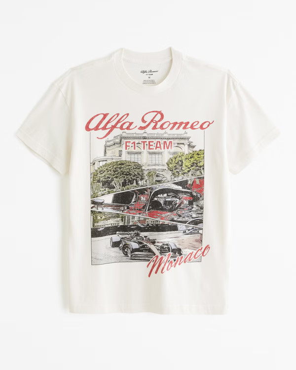 Alfa Romeo F1 Team Graphic Tee | Abercrombie & Fitch (US)