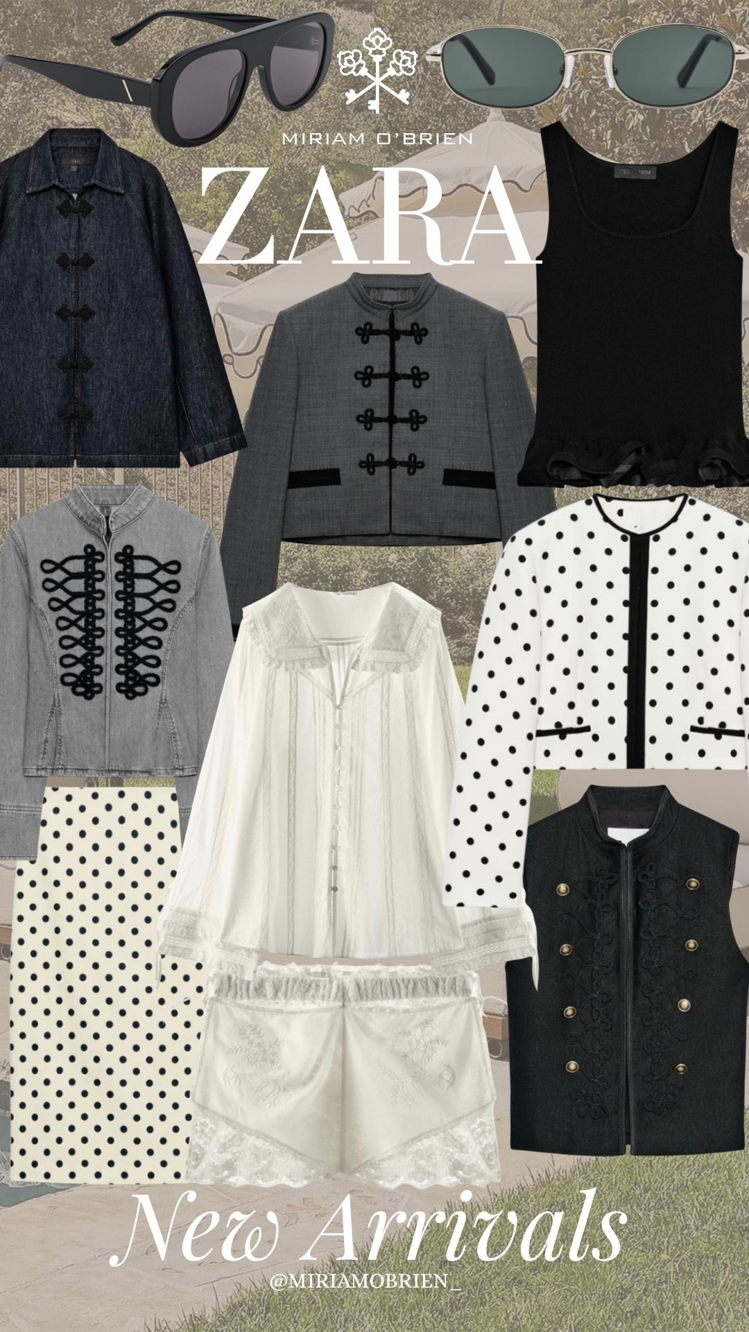 New Summer Arrivals

Follow me at @miriamobrien_ on IG and TikTok! 

#ZaraNewDrop #ZaraFashion #ZaraNewArrivals #ZaraTheNew

#LTKSeasonal #LTKOver40 #LTKootd