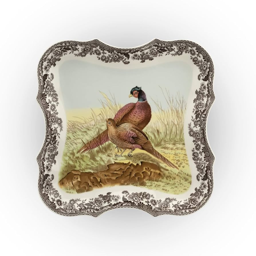 Spode Woodland 14" Devonia Tray, Pheasant | Amazon (US)