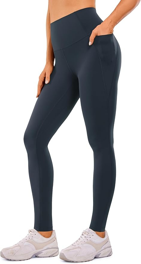 CRZ YOGA Butterluxe Workout Leggings Pockets 31" - High Waisted Athletic Gym Womens Yoga Pants fo... | Amazon (US)