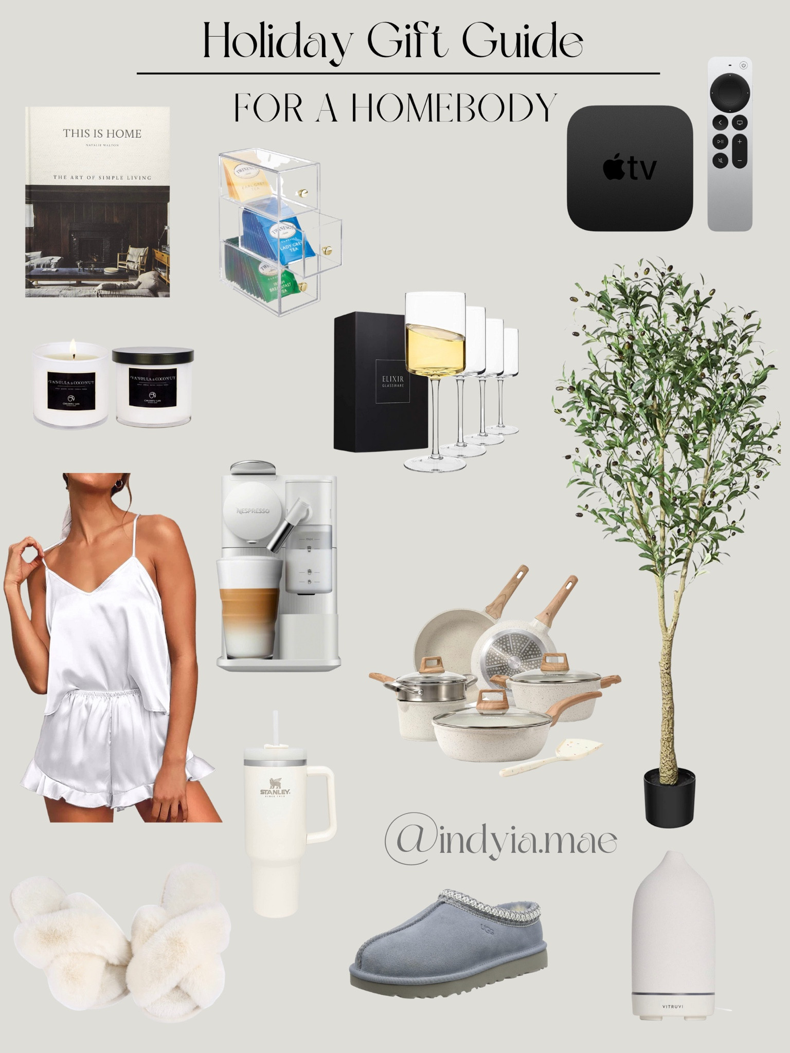 Holiday gift for that homebody in your life who loves a cozy clean aesthetic🎄🤍

#LTKGiftGuide #LTKsalealert #LTKHoliday