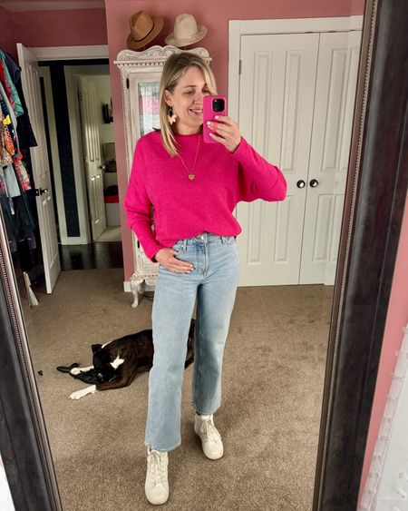 An easy way to transition to spring is with light wash jeans. This pair is currently under $25! #springoutfit #styleinspo #jeans



#LTKfindsunder100 #LTKSeasonal