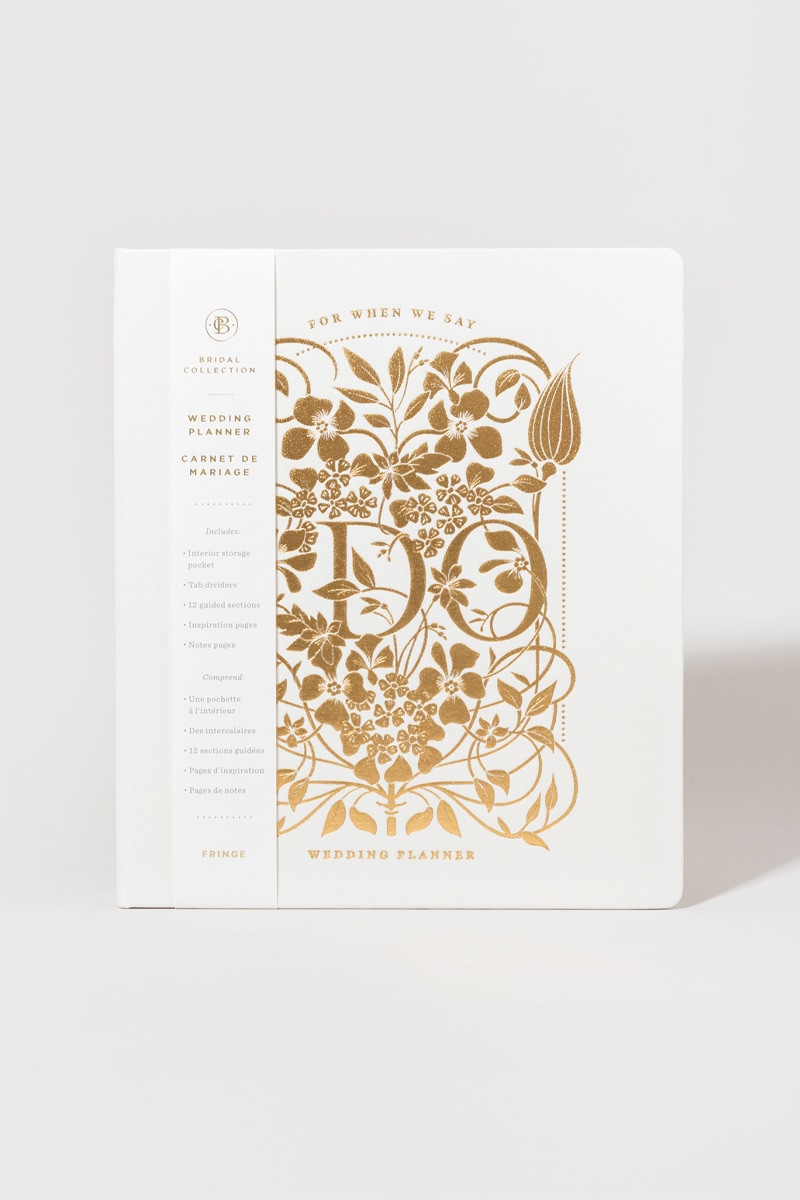 Fringe Studio® Deco Floral I Do Wedding Planner | Francesca's