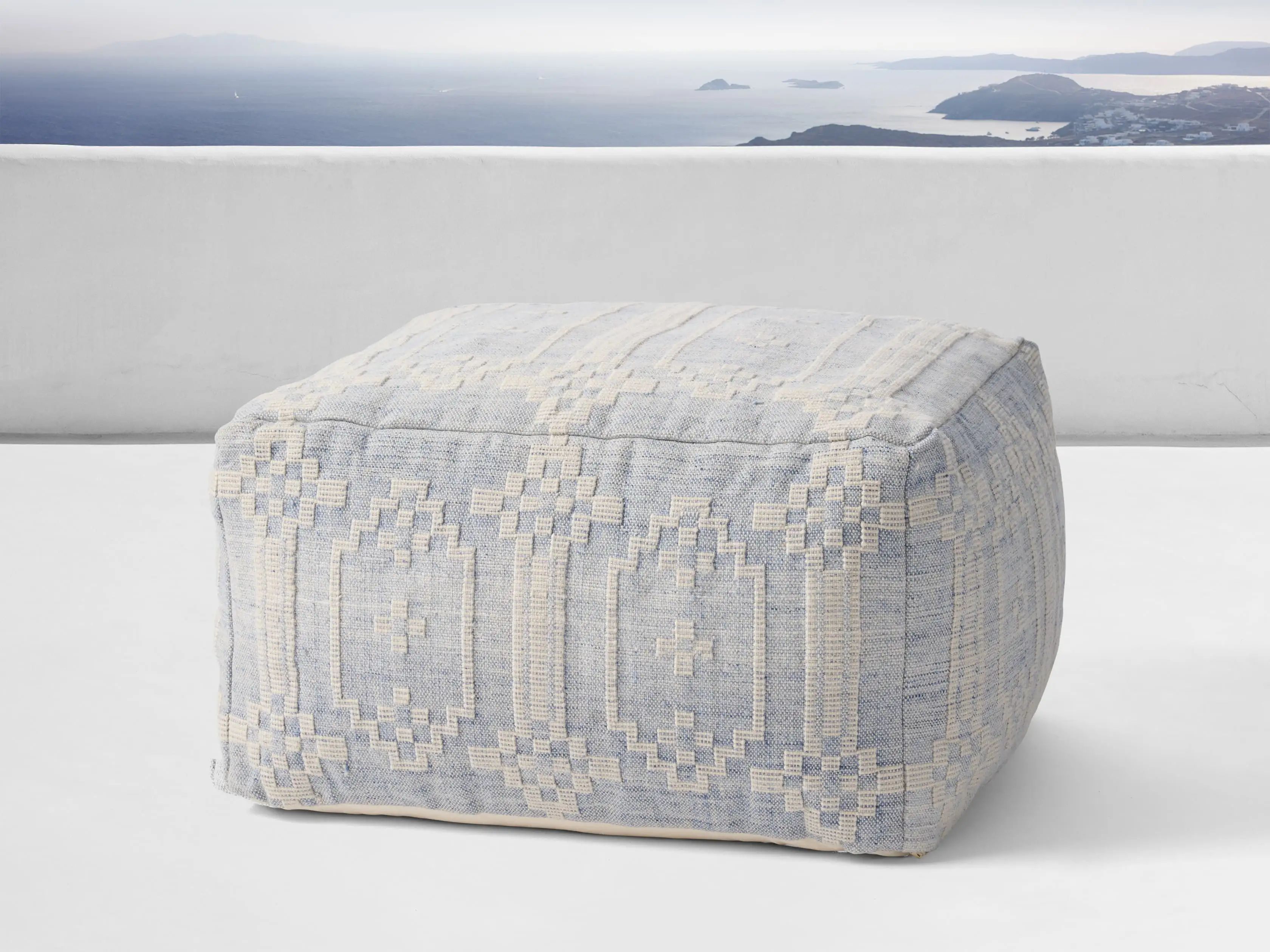 Torrey Performance Pouf | Arhaus