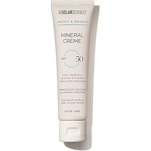 MDSolarSciences Mineral Creme SPF 50 Sunscreen, Lightweight Broad Spectrum Cream Absorbs Instantly,  | Amazon (US)