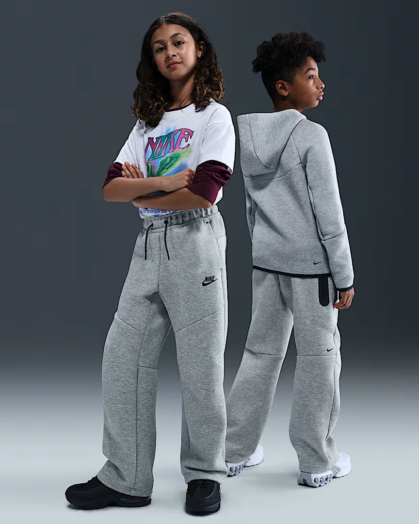 Nike Sportswear Tech Fleece Big Kids' (Boys') Open-Hem Pants | Nike (US)