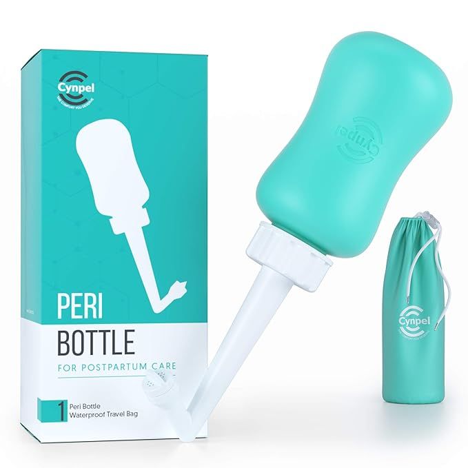 Peri Bottle for Postpartum Perineal Care- Baby Travel Bathing kit, Cleansing for Mom After Birth-... | Amazon (US)