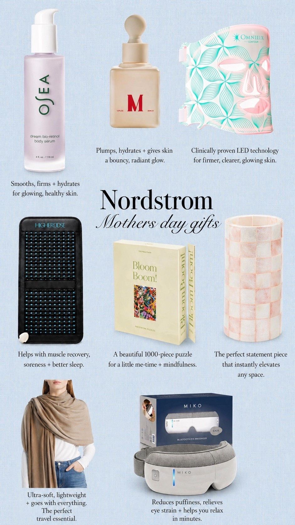Nordstrom Mother’s Day gift ideas ￼

#LTKMothersDay #LTKootd #LTKmomlife