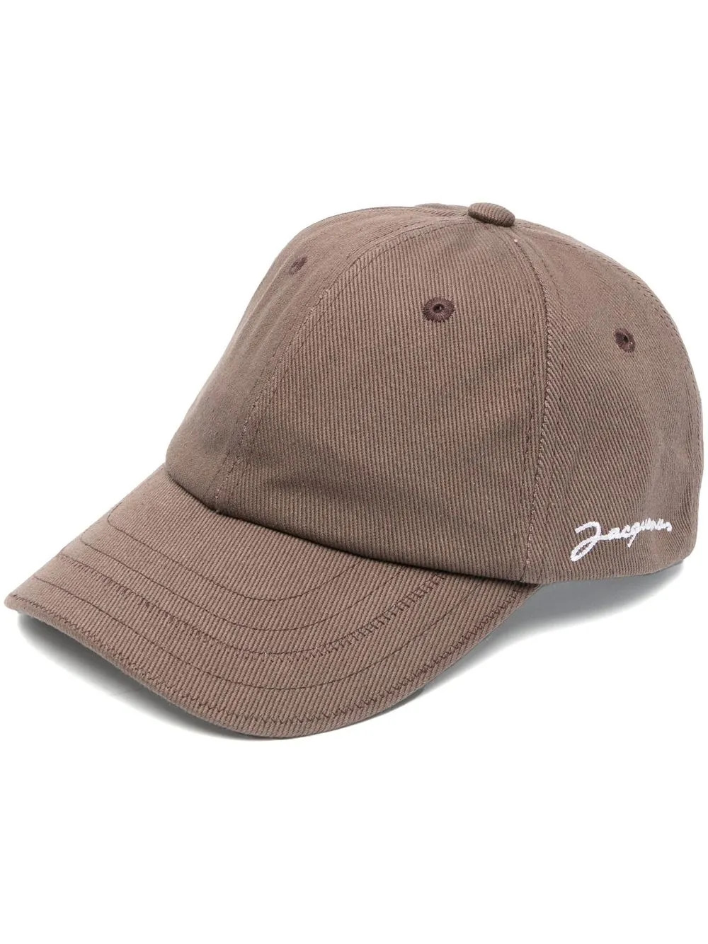 Jacquemus Casquette embroidered-logo Cotton Cap - Farfetch | Farfetch Global