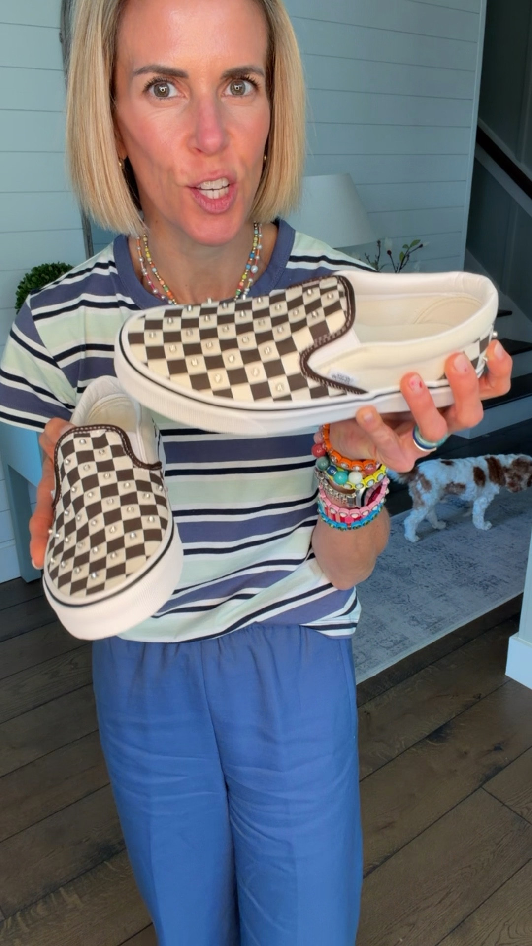 Love these for summer!! Can’t wait to add a little bling to a basic sneak!! I am between a 7.5 and 8 and bought the 7.5 and the fit perfectly  

#LTKOver40 #LTKgrwm #LTKootd