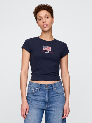 Crop Graphic T-Shirt | Gap (US)