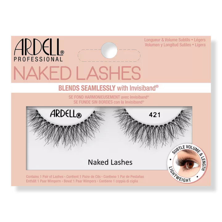Naked False Eyelashes #421 in Black | Ulta