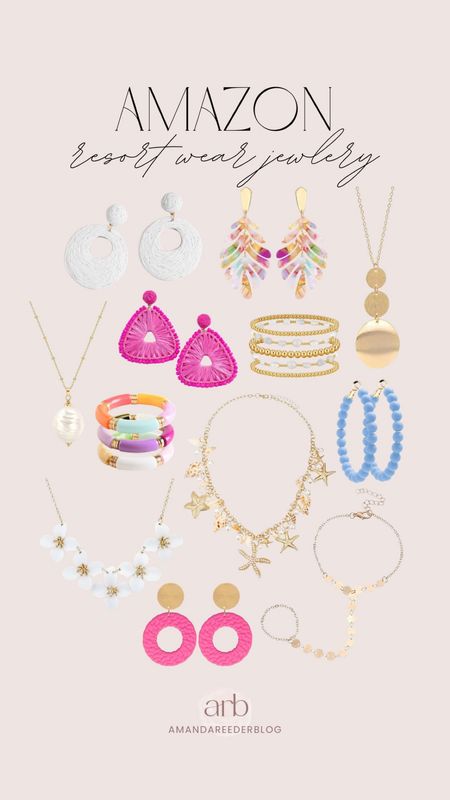 Amazon resort wear jewelry 🏝️✨

Women’s fashion, jewelry, spring accessories, spring jewelry, spring finds, gold jewelry, earrings, fun earrings, bangles, amazon fashion, amazon accessories, beach fashion, beach accessories, beach vacay, tropical vacay, mom accessories, gifts for her, summer accessories, summer fashion, summer jewelry, pink earrings, bracelets, rings, hand chain 

#LTKstyletip #LTKtravel #LTKfindsunder50