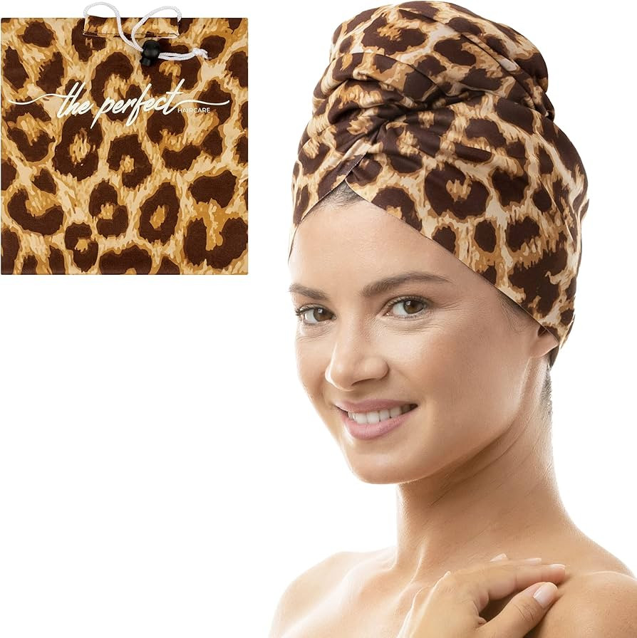 THE PERFECT HAIRCARE Microfiber Hair Towel Wrap for Women - Smooth Like Silk - Curly, Wavy, Strai... | Amazon (US)