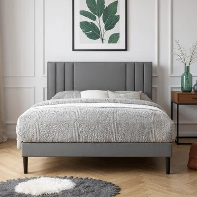 Upholstered Platform Bed | Wayfair North America