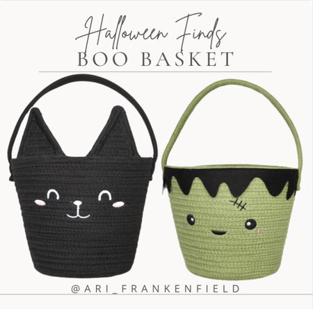 How cute are these little baskets for boo basket or trick-or-treating baskets! #halloween #toddler #kids 

#LTKover40 #LTKSeasonal #LTKkids