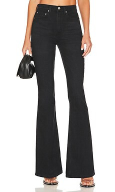 GRLFRND Carine High Rise Flare in Fort Mason from Revolve.com | Revolve Clothing (Global)