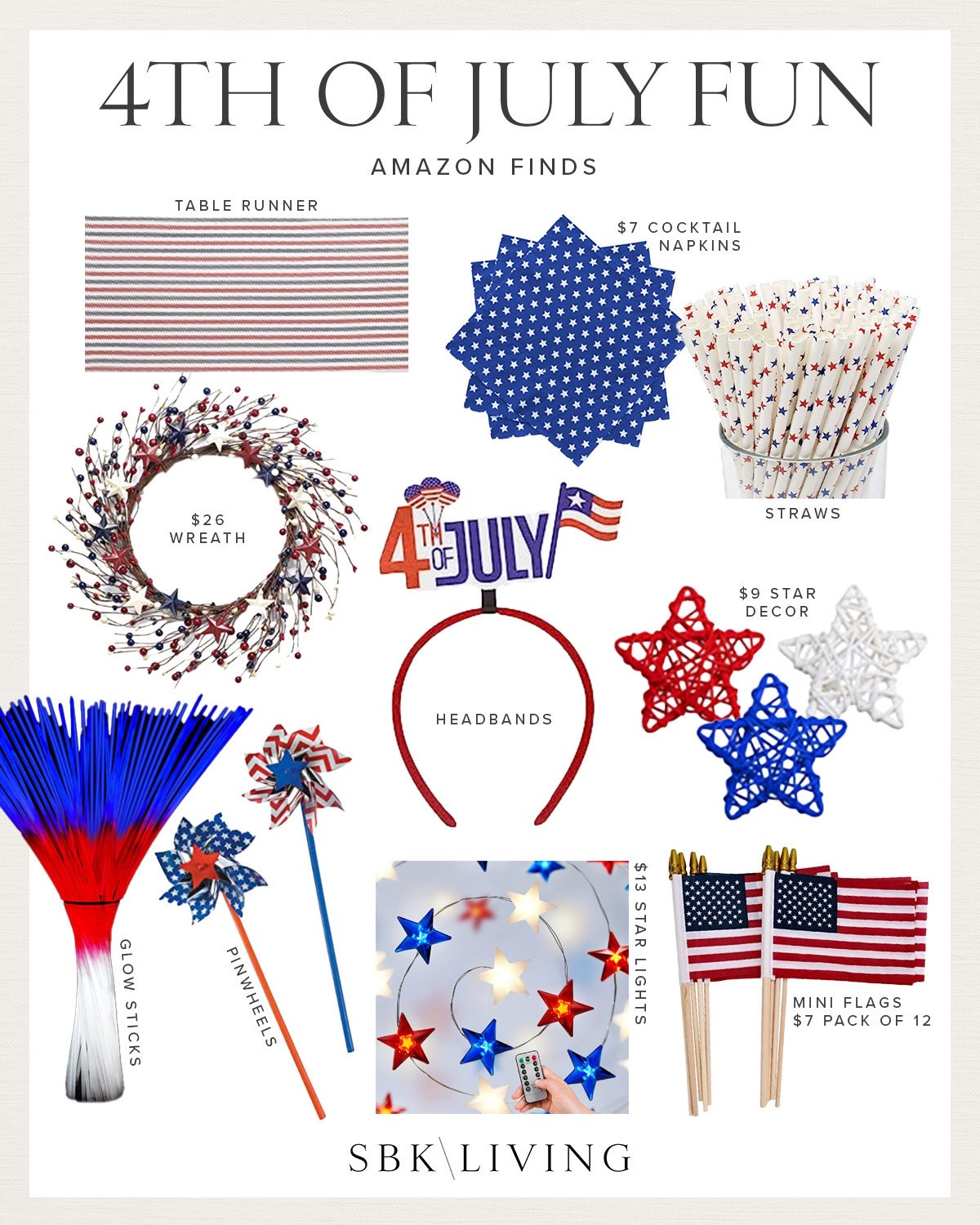 4th of July finds from Amazon 🇺🇸 American summer 🩷🤍💙

Party decor

#LTKSeasonal #LTKHome