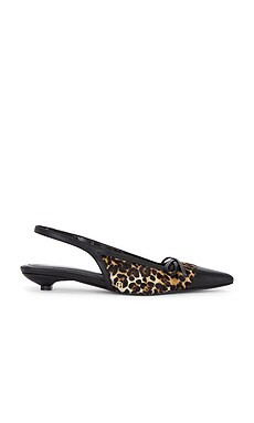 ANINE BING Zoey Slingback Pump in Leopard from Revolve.com | Revolve Clothing (Global)