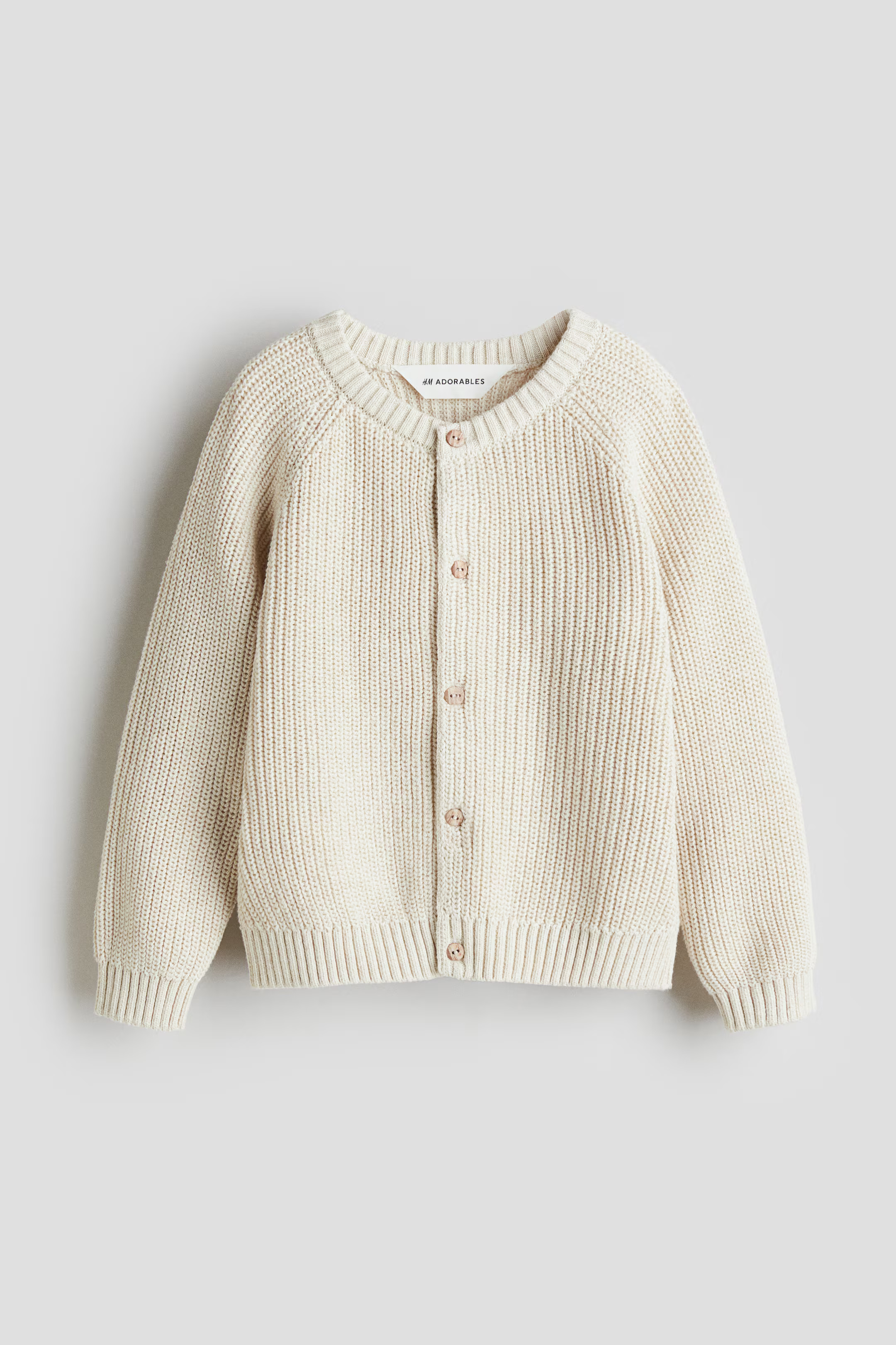 Cotton Knit Cardigan | H&M (US + CA)