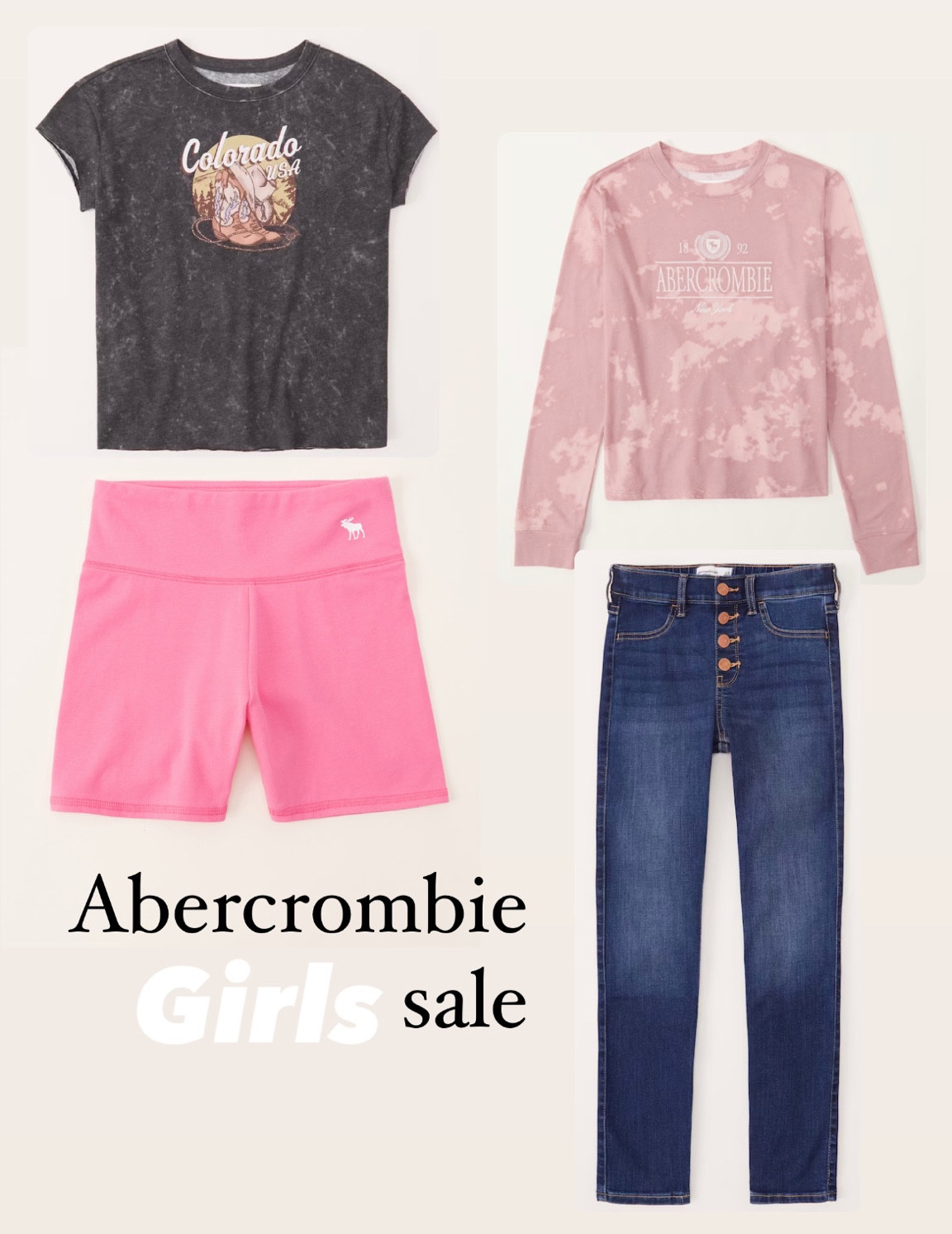 Abercrombie kids sale! Additional 15% off clearance 

#LTKkids #LTKSale