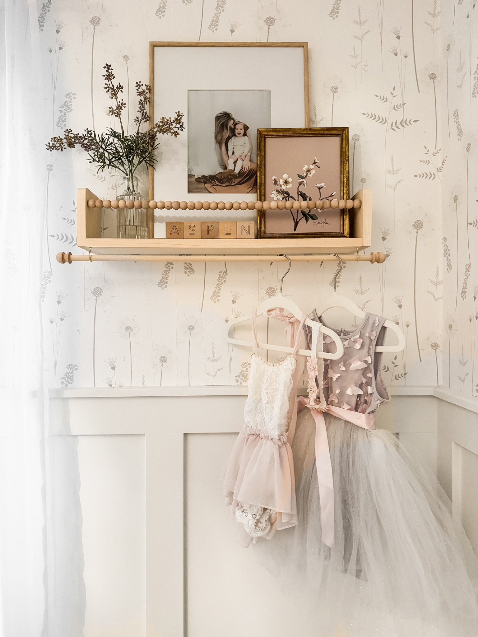 Aspens new room shelf is a favorite of mine. Love that I can display her fav outfits she's loved wearing growing up  

#LTKkids #LTKhome #LTKbaby